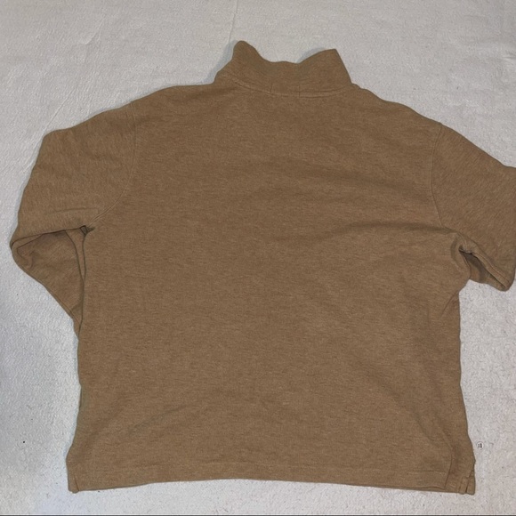 Ralph Lauren Polo 1/2 Zip-Up Brown Mens Size Large - Picture 5 of 5